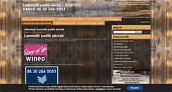 Desktop Screenshot of laminaltpadloakcio.com